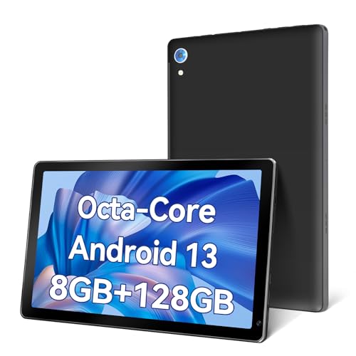 10.1" Octa-Core Android Tablet, 8+128GB, Dual Cameras, Google Certified