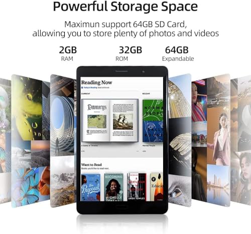 SZTPSLS Android 11 Tablet, 16GB Storage, 128GB TF Expansion