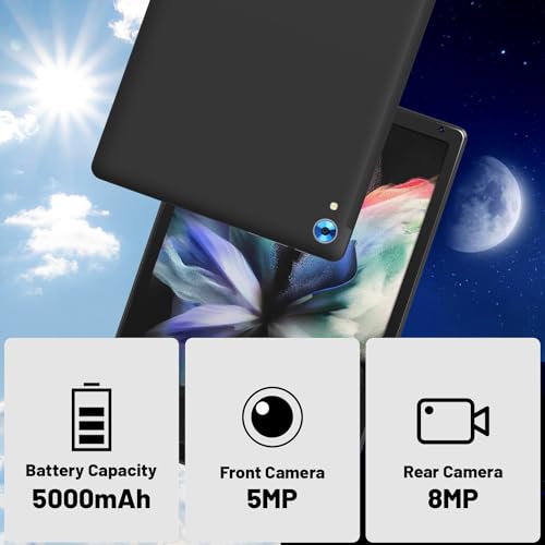 10.1" Octa-Core Android Tablet, 8+128GB, Dual Cameras, Google Certified