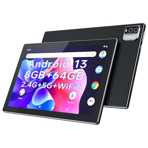 10-inch Android 13 Tablet: 8GB RAM, 64GB ROM