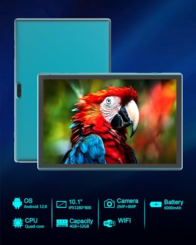 10.1" Google Certified Android Tablet, 32GB Storage