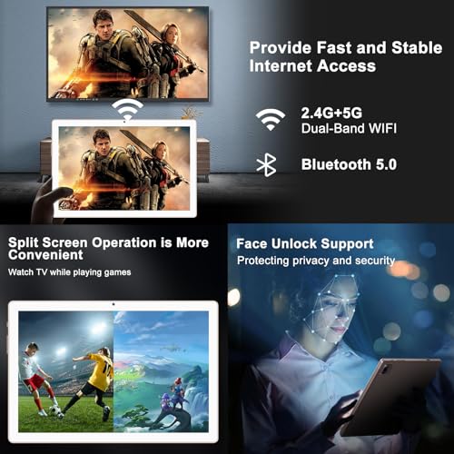 10" Tablet + 12GB RAM + 128GB ROM + Accessories