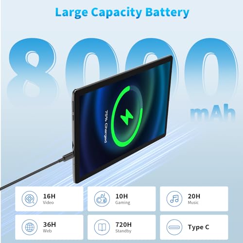 10 Inch Android 12 Tablet + Accessories (Pink)