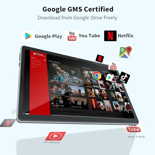 WXUNJA Android 13 Tablets, 10.1 Inch Tablet