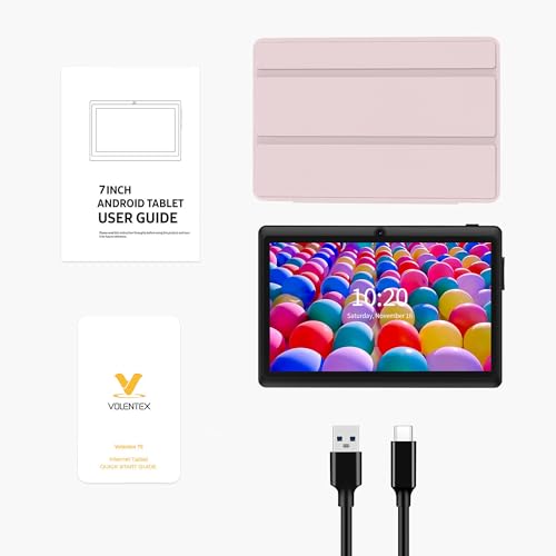VOLENTEX 7" Android Tablet with 32GB Storage