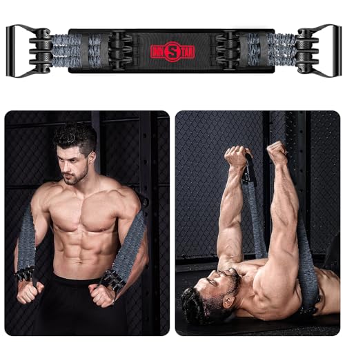 INNSTAR Adjustable Bench Press Bands - Grey, 120 lbs