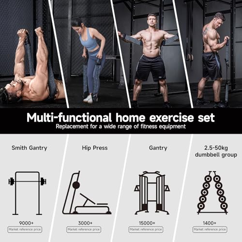 INNSTAR Adjustable Bench Press Bands - Grey, 120 lbs