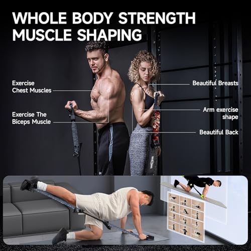 INNSTAR Adjustable Bench Press Bands - Grey, 120 lbs