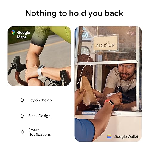 Fitbit Charge 6 Fitness Tracker with Google apps