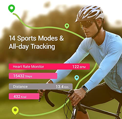 POIUZET Fitness Tracker - Heart Rate, Sleep Monitor