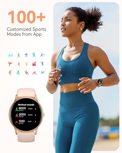 AGPTEK Women's Smartwatch - Water-resistant Activity Tracker