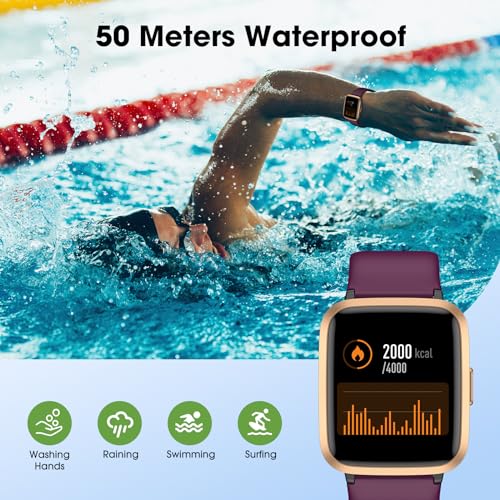 Waterproof Heart Rate Monitor Fitness Tracker Watch