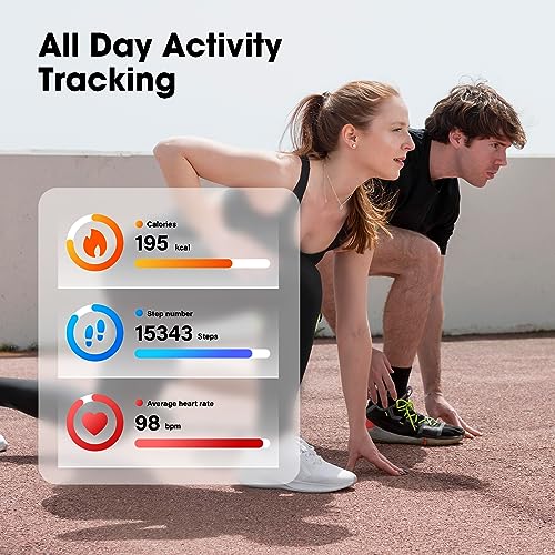 LIVIKEY Fitness Tracker with Heart Rate and Sleep Monitoring