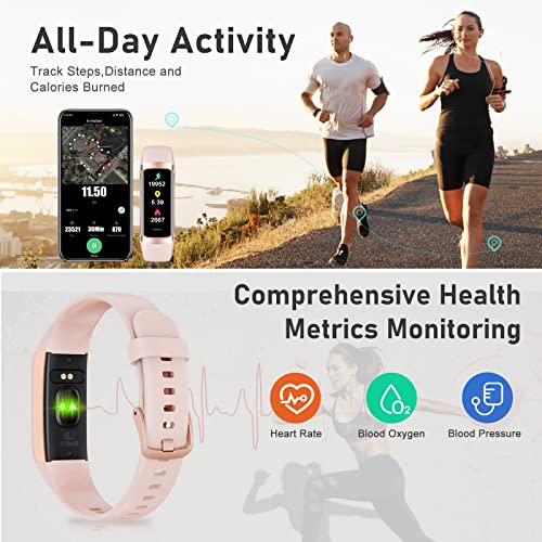 Step Counter Fitness Tracker with Heart Rate and Sleep Tracker