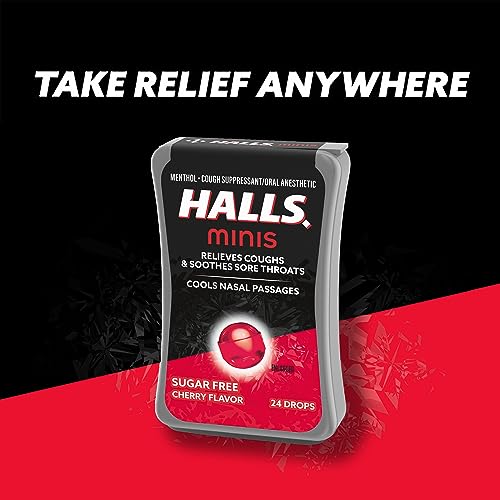 Cherry Sugar Free Cough Drops – 24 Drops