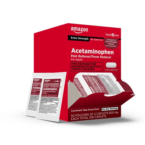 Extra Strength Acetaminophen Caplet - 500 mg, 100 Count