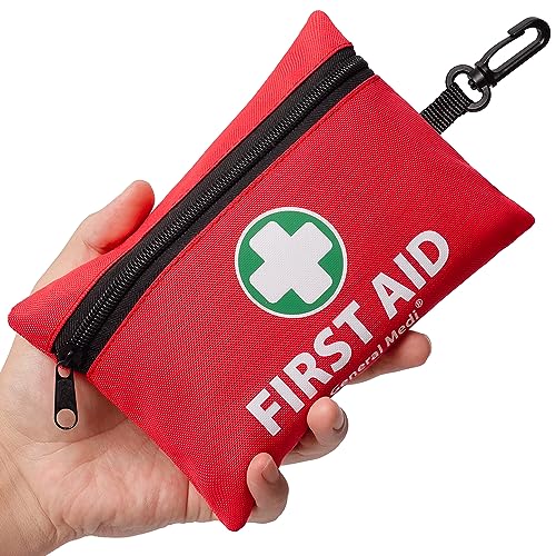 Compact First Aid Kit with Emergency Blanket