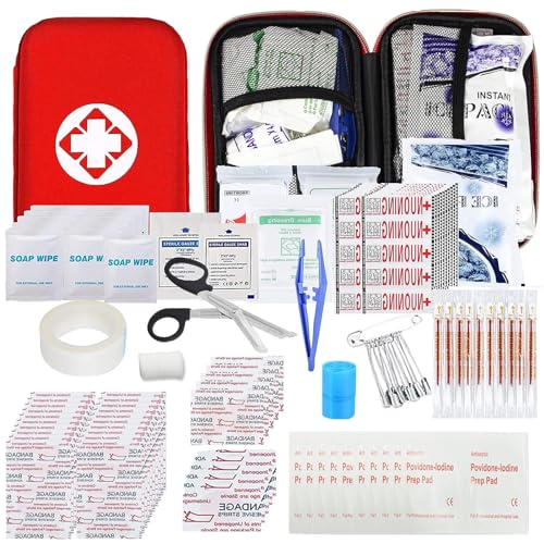 Complete 275Pcs Travel First Aid Survival Kit