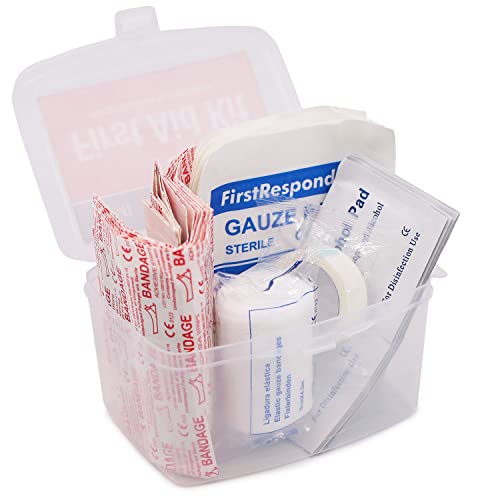 Convenient Portable First-Aid Kit, Minor Cuts, Water-Resistant