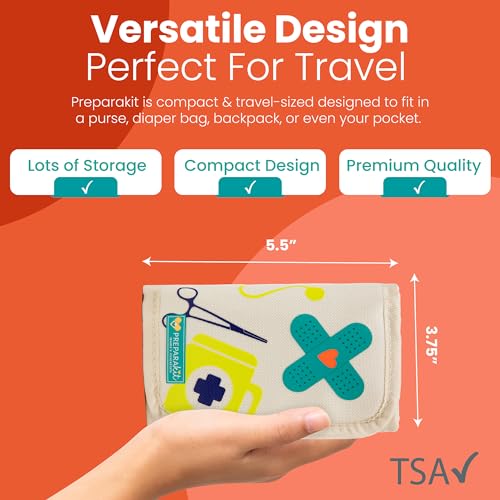 Kid Joy Travel First Aid Kit - 75 Pieces