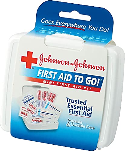 Johnson & Johnson First Aid Kit (12-Piece Set)