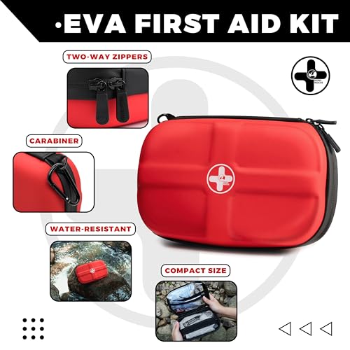 RHINO RESCUE Emergency Medical Kit, Waterproof and Portable