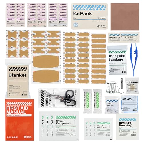RHINO RESCUE Emergency Medical Kit, Waterproof and Portable