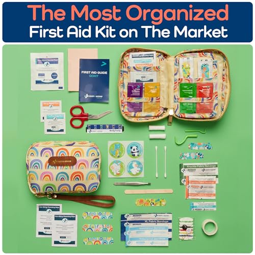 KeepGoing Kids' Travel First Aid Kit - 130 Pc
