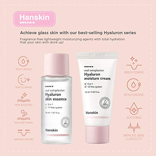 Hanskin Glass Skin Travel Kit - Plane Essentials