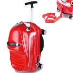 ELDA Kids Travel Suitcase: 20" Ride-on Trolley
