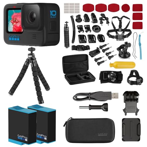 GoPro HERO10 Black Camera Bundle with Accessories