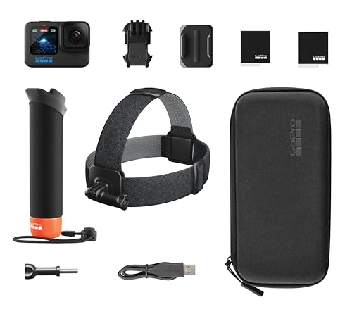 GoPro HERO12 Black Bundle with Accessories and Case