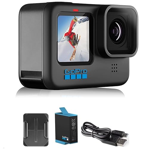 GoPro HERO10 Black Waterproof Action Camera - LCD Screens