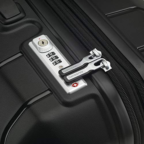 Samsonite Freeform Spinner Suitcase, Checked-Large, 28-Inch, Black