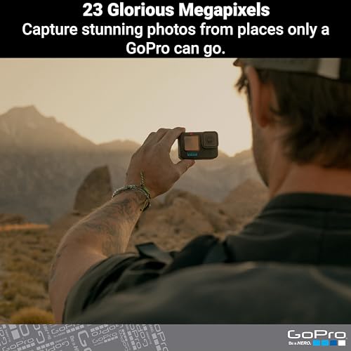 GoPro HERO10 Black Waterproof Action Camera - LCD Screens