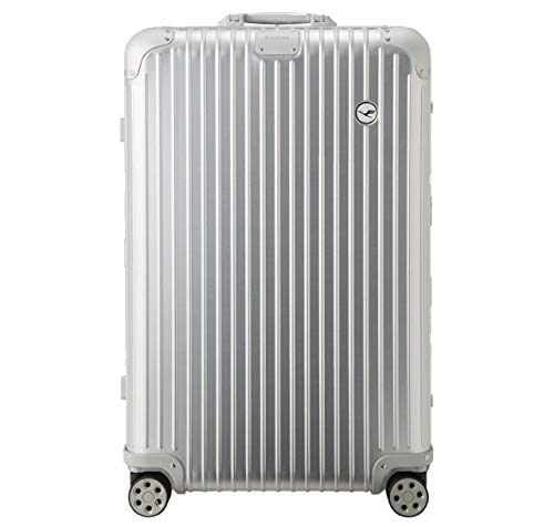 Rimowa Lufthansa Edition Check-In Suitcase, Silver 86L
