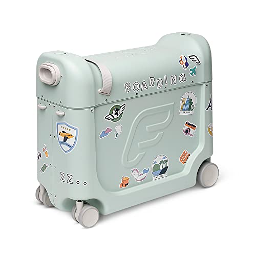 Stokke JetKids BedBox: Green Aurora - Ride-On Suitcase