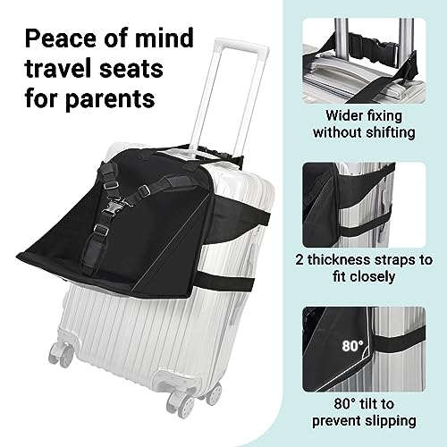 Foldable Kids Travel Seat with Seat Belt