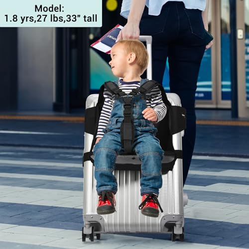 Foldable Kids Travel Seat with Seat Belt