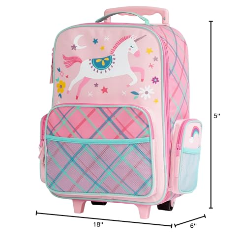 Pink Unicorn Rolling Luggage - Stephen Joseph Kids