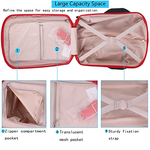 ELDA Kids Travel Suitcase: 20" Ride-on Trolley