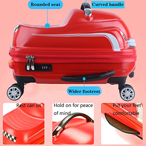 ELDA Kids Travel Suitcase: 20" Ride-on Trolley