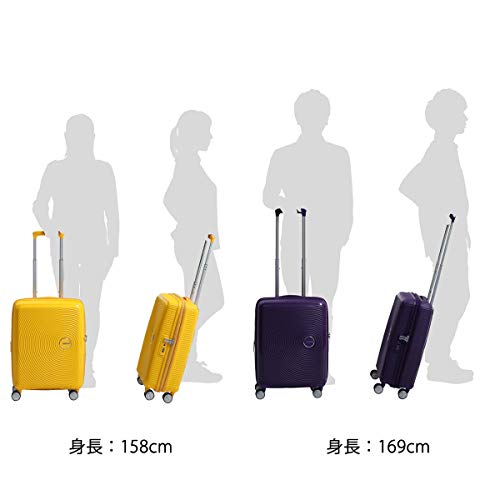 AMERICAN TOURISTER S 41 L Suitcase, Golden Yellow, Small