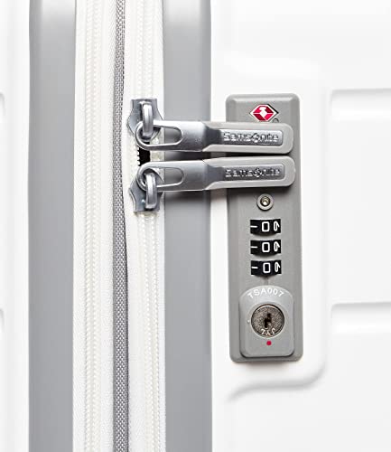 Samsonite Freeform 21-Inch Hardside Spinner Suitcase, White