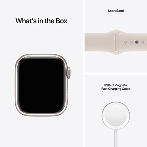 Apple Watch Series 7 - Starlight Aluminum, 41MM