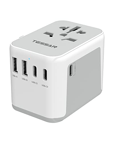 5.6A All-in-one Universal Travel Adapter, TESSAN