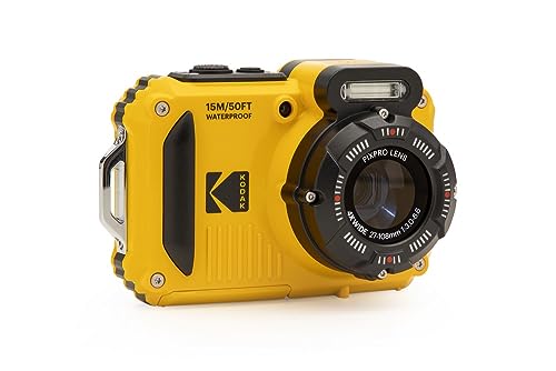 KODAK PIXPRO WPZ2 Waterproof HD Digital Camera (Yellow)