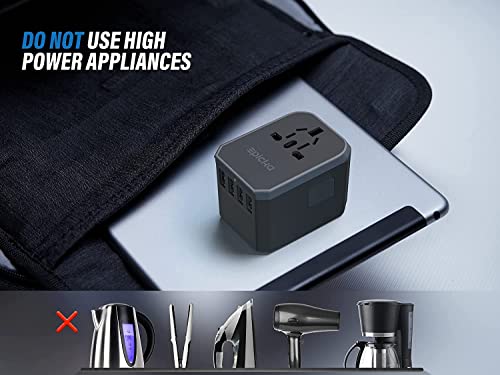 EPICKA Universal Travel Adapter with 5.6A Smart Power