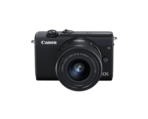 Canon EOS M200 Mirrorless Camera with 15-45mm Lens