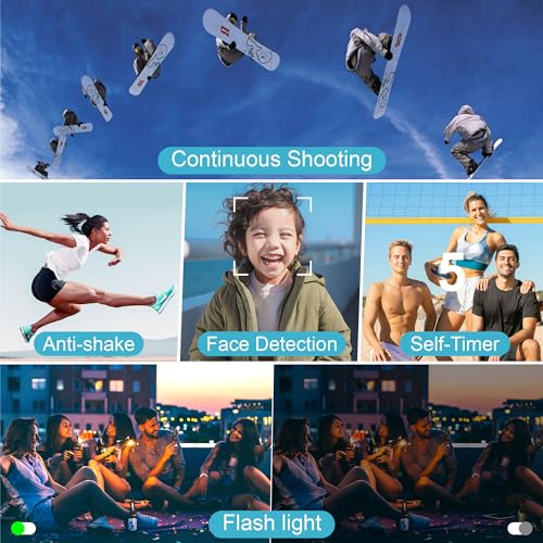 Beginner's WiFi Camera with 48MP, 4K Videos